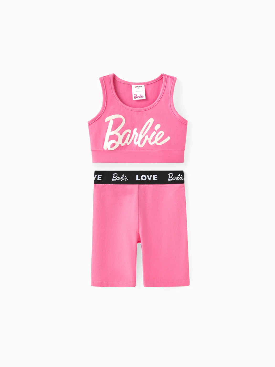 Conjunto Barbie 2 unidades  Entrançado Desportivo