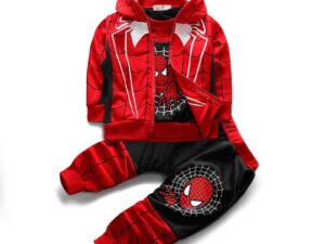 Conjunto Infantil Masculino Inverno Homem Aranha